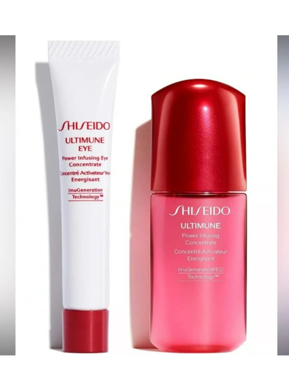Shiseido Ultimune Power Infusing Eye Concentrate & Face Duo Skincare
